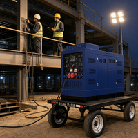 Poste à souder électrique silencieux 1000A 400A 500A 480V MMA ARC Inverter pour la fabrication métallique et l'atelier de construction