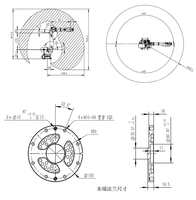 Bras robotisé articulé industriel KOZA à 6 axes, capable d'équiper une caméra, une pince, un routeur CNC, grande portée, charge utile de 210 kg