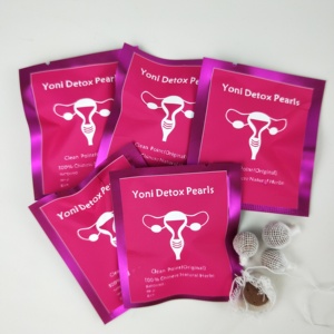 Tampones de Cuidado Íntimo de Marca Privada, Perlas Yoni Naturales y Orgánicas para la Desintoxicación y Limpieza Vaginal, para la Salud Femenina y la Infertilidad - Product Image 2