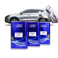 Vernis liquide acrylique 2K haute brillance résistant aux intempéries pour la rénovation automobile, vente en gros usine OEM