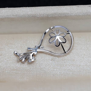 จี้เงินแท้ S925 รูปถุงเงิน จี้กระเป๋าเงิน ขนาด 10-12 มม. สำหรับทำเครื่องประดับ DIY  อะไหล่และอุปกรณ์ทำเครื่องประดับ ถาดเปล่า ผลิตภัณฑ์กึ่งสำเร็จรูป 3972 - Product Image 4