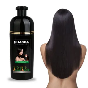 Champú <span class=keywords><strong>para</strong></span> el pelo negro, 100% natural, a base de hierbas, <span class=keywords><strong>para</strong></span> hacer oscurecimiento, volumen negro, mágico, rápido - Product Image 1