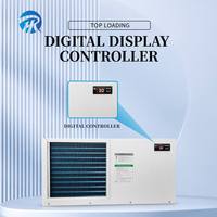 Climatiseur industriel à montage supérieur Hengrong Industry certifié CE DEA-300W avec commande électrique PLC et compresseur Hitachi