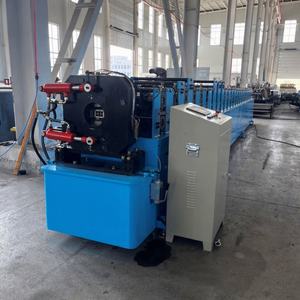 Machine de formage en acier inoxydable à commande PLC pour la fabrication de gouttières rondes de toit de villa - Product Image 3