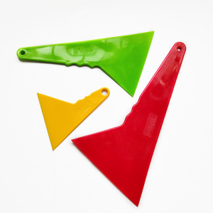 Triangular <b>Squeegee</b> For Car Window Tinting ABS Plastic Streak Free Glass Cleaners - Product Image 3