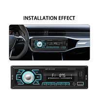 Lecteur MP3 universel pour voiture MP3017, effets sonores EQ, FM/auxiliaire/TF/USB, autoradio universel