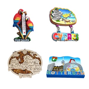 Imanes de Refrigerador de Recuerdos de Ciudades de Países Europeos Personalizados al por Mayor, Imanes de Refrigerador de Recuerdos de Polonia y Alemania - Product Image 5