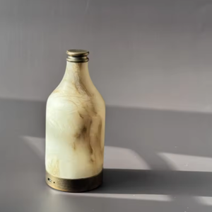 Lámpara de mesa SW Stone Bottle, luz recargable de mármol de alabastro español para sala de estar, comedor y Bar, decoración creativa - Product Image 1