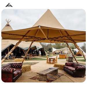 Boteen vệ tinh Lều mùa hè Oxford Vải Xách Tay tắm hơi Kit Retro nhà Spa cho cắm trại - Product Image 2