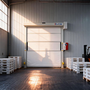 Airtight PVC Brush Door for Internal Partition, Minimizing Energy Loss Between Production and Assembly Areas - Product Image 1