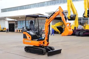 Mini-excavatrice compacte hydraulique sur chenilles LG6018 G4 de 1,8 tonne, avec chenilles rétractables, moteur complet et PLC – Fournisseur d'usine - Product Image 5
