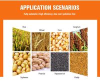 Séchoir à grains mobile pour maïs, riz, petite ferme, équipement de séchage portable avec brûleur diesel