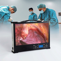 Sistema de cámara endoscópica 1080P integrado portátil de 24 pulgadas, equipo de imágenes médicas veterinarias para perros
