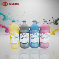 Tintas de Impresión de Inyección de Tinta de Formato Ancho de Alta Fluidez para Sublimación para Impresoras de Gran Formato, Antiobstrucción, Botella de 1L, CMYK LC