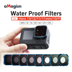 AMagisn Ensemble de filtres ND/CPL <span class=keywords><strong>Filtre</strong></span> d'objectif étanche pour <span class=keywords><strong>GoPro</strong></span> <span class=keywords><strong>Hero</strong></span> 13/12/11/10/9 Accessoires de caméra de sport - Product Image 2