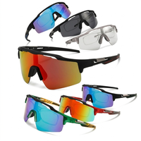 Lunettes de soleil polarisées sport UV400, verres TAC, monture PC, pour cyclisme, conduite, pêche, randonnée, fournisseur OEM