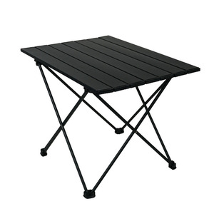 Mesa Plegable de Aluminio Moderna para Exteriores, Portátil y Ligera, Ideal para Campismo, Senderismo, Barbacoa, Viajes, Hospitales y Villas - Product Image 1