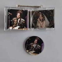 Llavero de PVC Personalizado, DIY, para Fans de Celebridades, Impermeable, Mini Etiqueta NFC, Mini CD Colgante, Álbum Conmemorativo