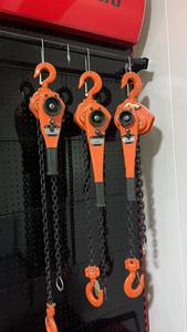 Ручной цепной таль 0.5Т, 0.75Т, 1.5Т, высококачественный стальной цепной подъемник, лебедка с роликами - Product Image 3