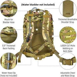 Sac à dos tactique Oxford 900d de qualité supérieure personnalisé 2025, sac à dos de combat, sac à dos de randonnée, sac à dos - Product Image 6