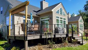 Kits de <span class=keywords><strong>balustrade</strong></span> en fil métallique YL METAL SS pour terrasse extérieure, <span class=keywords><strong>balustrade</strong></span> de balcon en acier inoxydable à tensionnement par câble - Product Image 4