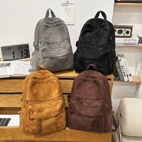 Fabricant de sacs à dos personnalisés, sac à dos rétro esthétique, sac à dos basique pour l'école, les étudiants, les voyages, le transport d'ordinateur portable, les affaires