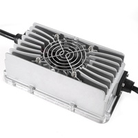 Chargeur de batterie intelligent étanche pour chariot élévateur 72V 10A 12A 15A 18A 20A 25A Réglable Lithium LiFePO4 Plomb Acide