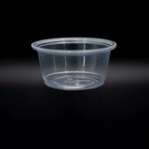 Vasos de Plástico Desechables de Alta Calidad de 2 Oz con Tapas Negras/Transparentes para Muestras de Salsas y Condimentos - Product Image 6