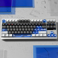 GT80 Mechanical Keyboard Kailh HMX Switch PBT Keycaps Aluminum Touch Bead Quick Release RGB Gasket Waterproof USB-C 2.4G