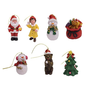 Figurines personnalisées sur mesure, fabriquées à la main, fournitures OEM, ornements, décorations de Noël, pendentifs - Product Image 5