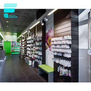Farmacia Tienda Diseños <span class=keywords><strong>de</strong></span> escaparate <span class=keywords><strong>de</strong></span> madera Muebles <span class=keywords><strong>de</strong></span> tienda médica con estante médico <span class=keywords><strong>de</strong></span> farmacia giratorio y plegable - Product Image 4