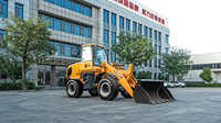 Mini chargeur frontal compact Chargeur frontal chinois 0,8 tonne 1 tonne 2 tonnes 1.5 tonnes mini chargeur sur pneus à vendre