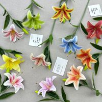 Arrangement de fleurs artificielles en soie pour anniversaire et accessoires de photographie, décoration florale 3D réaliste faite à la main, style moderne