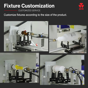 Máy in bán tự động hình trụ ly trà sữa 1-4 màu S250 S350 S650, máy in lưới cho chai lọ - Product Image 4