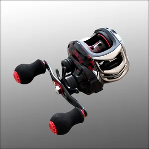 New 6.3:1 10+1BB Fishing Casting Reels Baitcasting Saltwater Low Profile Bait Caster Reel