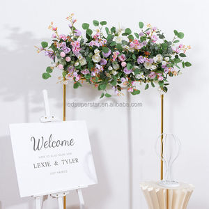 C-355 Venta al por mayor de suministros de decoración para bodas de alta calidad: Camino de mesa de rosas artificiales de 3.28 pies, guirnalda floral larga colgante. - Product Image 3