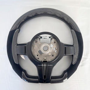 Volant personnalisé <span class=keywords><strong>BMW</strong></span> LED chauffant et vibrant en fibre de carbone alcantara <span class=keywords><strong>M</strong></span> <span class=keywords><strong>Sport</strong></span> F30 F10 535i F32 F20 F36 F22 M4 F82 X5 F15 - Product Image 3