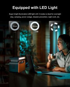 Manufacturer Wholesale 400W Portable Power Station Fast <b>Charging</b> <b>Solar</b> Power Bank for Mobile Devices - Product Image 4