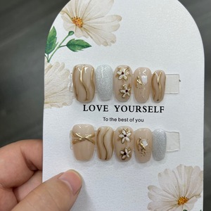 Uñas Postizas <span class=keywords><strong>de</strong></span> Cobertura Completa <span class=keywords><strong>para</strong></span> Niñas, Color Rosa Encantador, Uñas Falsas <span class=keywords><strong>para</strong></span> Niñas Pequeñas, <span class=keywords><strong>Venta</strong></span> al por Mayor - Product Image 5