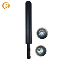 Antena de goma 5dBi LTE 4G, módem de enrutador 4G de 700-2700MHz, polarización Vertical, impedancia de 50 ohmios para conector macho hembra VSWR