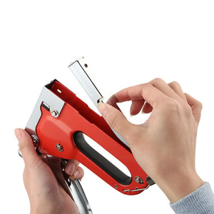 Jumlee Manual Nail Gun 1821 Three Way Plier Stapler <b>For</b> Oil <b>Paintings</b> Picture <b>Frames</b> Plumbing Electrical Binding - Product Image 3