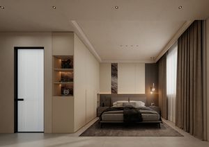 Armoire de rangement pour vêtements en bois de luxe, design personnalisé, matériau durable - Product Image 3