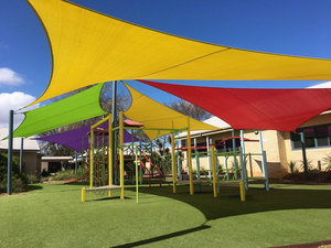 Large Size <b>Shade</b> Sail Canopy Outdoor Playground Sunshade Sail Garden Patio Sun Awning - Product Image 2