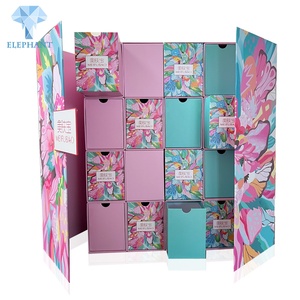 Luxury Custom Printing Large Drawer Surprised Beauty Cosmetic Advent <b>Calendar</b> Mistery Gift Box - Product Image 6