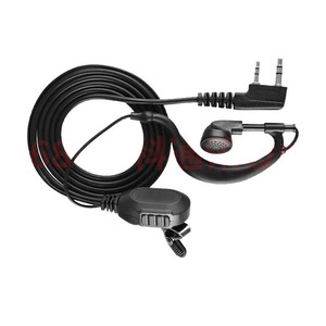 Cable universal para auriculares de motocicleta con gancho para la oreja y diseño intrauditivo para walkie talkies, KTV, restaurantes y bares - Product Image 1
