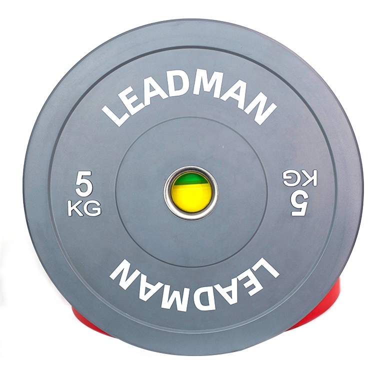 Оптовая продажа, недорогие бамперы, набор пластин для тяжелой атлетики 5 кг