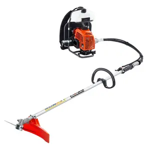 Benzin çim biçme makinesi 2-stroke sırt çantası küçük ev ot whacker yüksek güçlü çok fonksiyonlu tarım hoeing biçme