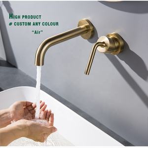 <span class=keywords><strong>Amaxo</strong></span> — robinet mural à levier unique, mm, robinet doré filigrane - Product Image 3