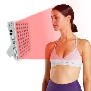 Luz dermatológica 5 comprimentos de onda 190mw/cm Fototerapia 300W 60pcs LED infravermelho luz vermelha terapia painel dispositivo equipamentos de fitness