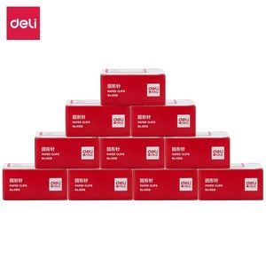 Deli Paper Clips No.0018 3# 100 Pieces Per Box Metal Office Supplies - Product Image 3